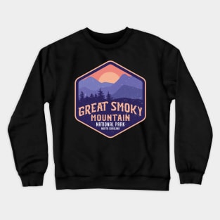 Great Smoky Mountain - North Carolina Crewneck Sweatshirt